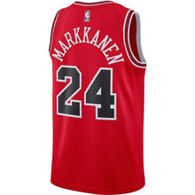 Load image into Gallery viewer, 24-Lauri Markkanen Chicago Bulls  Swingman Jersey - Icon Edition – Red