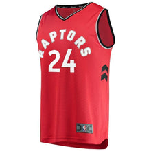 Load image into Gallery viewer, 24-Norman Powell Toronto Raptors  Jersey Red - Icon Edition
