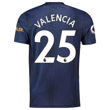 Load image into Gallery viewer, 25-Antonio Valencia Manchester United 2018-19 Third Player Jersey – Navy
