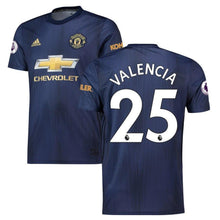 Load image into Gallery viewer, 25-Antonio Valencia Manchester United 2018-19 Third Player Jersey – Navy
