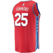 Load image into Gallery viewer, 25-Ben Simmons Philadelphia 76ers Jersey Red - Statement Edition