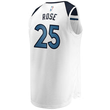 Load image into Gallery viewer, 25-Derrick Rose Minnesota Timberwolves  Jersey- Association Edition – White