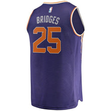 Load image into Gallery viewer, 25-Mikal Bridges Phoenix Suns  Jersey - Icon Edition - Purple