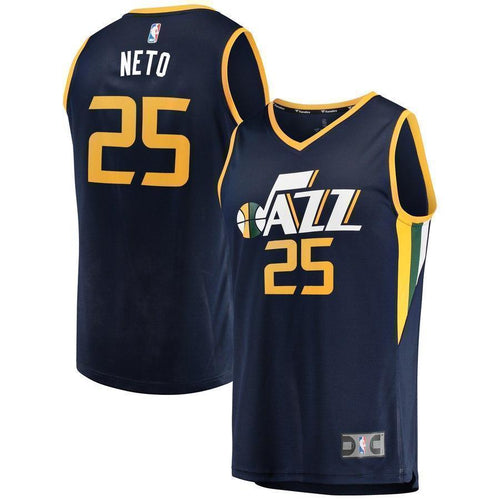 25-Raul Neto Utah Jazz  Player Jersey - Icon Edition – Navy