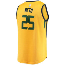 Load image into Gallery viewer, 25-Raul Neto Utah Jazz  Player Jersey Gold - Statement Edition