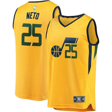 Load image into Gallery viewer, 25-Raul Neto Utah Jazz  Player Jersey Gold - Statement Edition