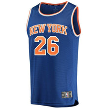 Load image into Gallery viewer, 26-Mitchell Robinson New York Knicks  Jersey - Icon Edition - Blue&#39;