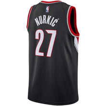 Load image into Gallery viewer, 27-Jusuf Nurkic Portland Trail Blazers Swingman Jersey - Icon Edition – Black