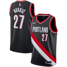 Load image into Gallery viewer, 27-Jusuf Nurkic Portland Trail Blazers Swingman Jersey - Icon Edition – Black