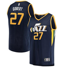 Load image into Gallery viewer, 27-Rudy Gobert Utah Jazz Jersey Navy - Icon Edition