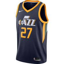 Load image into Gallery viewer, 27-Rudy Gobert Utah Jazz Swingman Jersey - Icon Edition – Navy