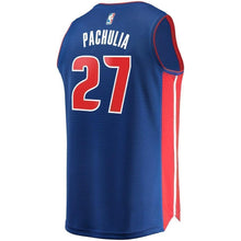 Load image into Gallery viewer, 27-Zaza Pachulia Detroit Pistons Jersey - Icon Edition - Blue
