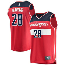 Load image into Gallery viewer, 28-Ian Mahinmi Washington Wizards  Team Color Player Jersey Red - Icon Edition