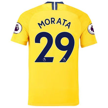 Load image into Gallery viewer, 29-Álvaro Morata Chelsea 2018-19 Away Stadium Player Jersey – Yellow