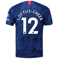 12-Loftus-Cheek Chelsea Home Stadium Jersey 2019-20