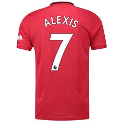 Alexis 7 Manchester United Home Stadium Jersey 2019-20