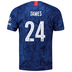 24-James  Chelsea Home Stadium Jersey 2019-20