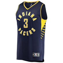 Load image into Gallery viewer, 3-Aaron Holiday Indiana Pacers Jersey - Icon Edition - Navy
