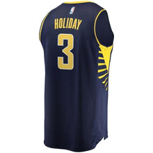Load image into Gallery viewer, 3-Aaron Holiday Indiana Pacers Jersey - Icon Edition - Navy