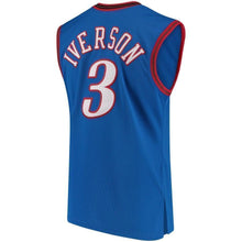 Load image into Gallery viewer, 3-Allen Iverson Philadelphia 76ers 1999-2000 Hardwood Classics Jersey - Royal