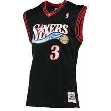 Load image into Gallery viewer, 3-Allen Iverson Philadelphia 76ers 2000-01 Hardwood Classics Swingman Jersey - Black