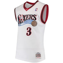 Load image into Gallery viewer, 3-Allen Iverson Philadelphia 76ers 2000-01 Hardwood Classics Swingman Jersey - White