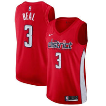 Load image into Gallery viewer, 3-Bradley Beal Washington Wizards 2018-19 Swingman Jersey Red – Earned Edition