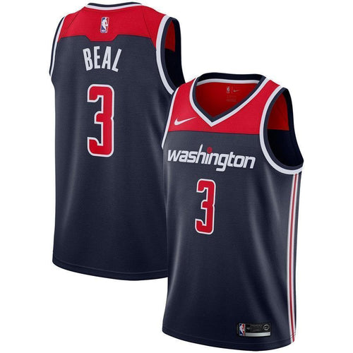 3-Bradley Beal Washington Wizards Swingman Jersey - Statement Edition – Navy