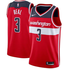 Load image into Gallery viewer, 3-Bradley Beal Washington Wizards Swingman Jersey Red - Icon Edition