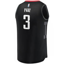 Load image into Gallery viewer, 3-Chris Paul Houston Rockets Jersey Black - Statement Edition