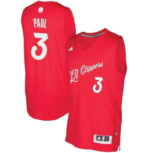 3-Chris Paul LA Clippers  Christmas Day Swingman Jersey - Red
