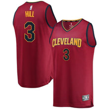 Load image into Gallery viewer, 3-George Hill Cleveland Cavaliers  Jersey Wine - Icon Edition