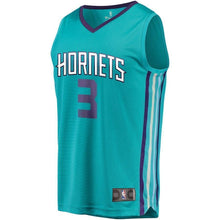 Load image into Gallery viewer, 3-Jeremy Lamb Charlotte Hornets  Jersey - Icon Edition – Teal