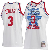 Load image into Gallery viewer, 3-Patrick Ewing New York KnicksHardwood Classics 1991 All-Star  - White