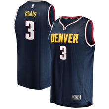 Load image into Gallery viewer, 3-Torrey Craig Denver Nuggets  Jersey - Icon Edition - Blue