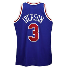 Load image into Gallery viewer, 3- Philadelphia 76ers  Allen Iverson &#39;96-&#39;97 Hardwood Classics 50 Year Anniversary Throwback Premium Jersey
