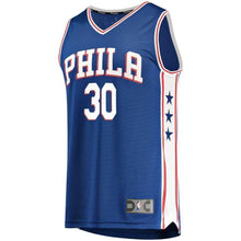 Load image into Gallery viewer, 30-Furkan Korkmaz Philadelphia 76ers Jersey - Icon Edition – Royal