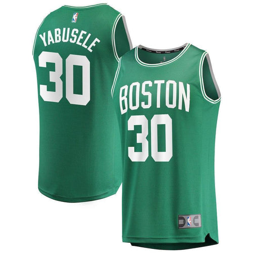 30-Guerschon Yabusele Boston Celtics  Jersey - Green