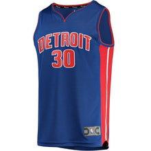 Load image into Gallery viewer, 30-Jon Leuer Detroit Pistons  Jersey - Icon Edition – Blue