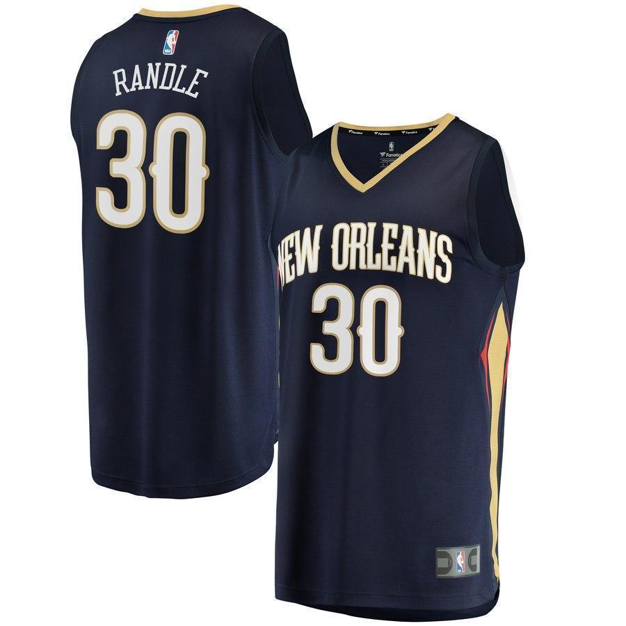 30-Julius Randle New Orleans Pelicans Jersey - Icon Edition - Navy
