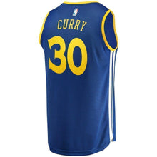 Load image into Gallery viewer, 30-Stephen Curry Golden State Warriors  2018 NBA Finals Champions Player Jersey Royal – Icon Edition