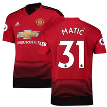 Load image into Gallery viewer, 31-Nemanja Matic Manchester United 2018-19 Home Player Jersey – Red