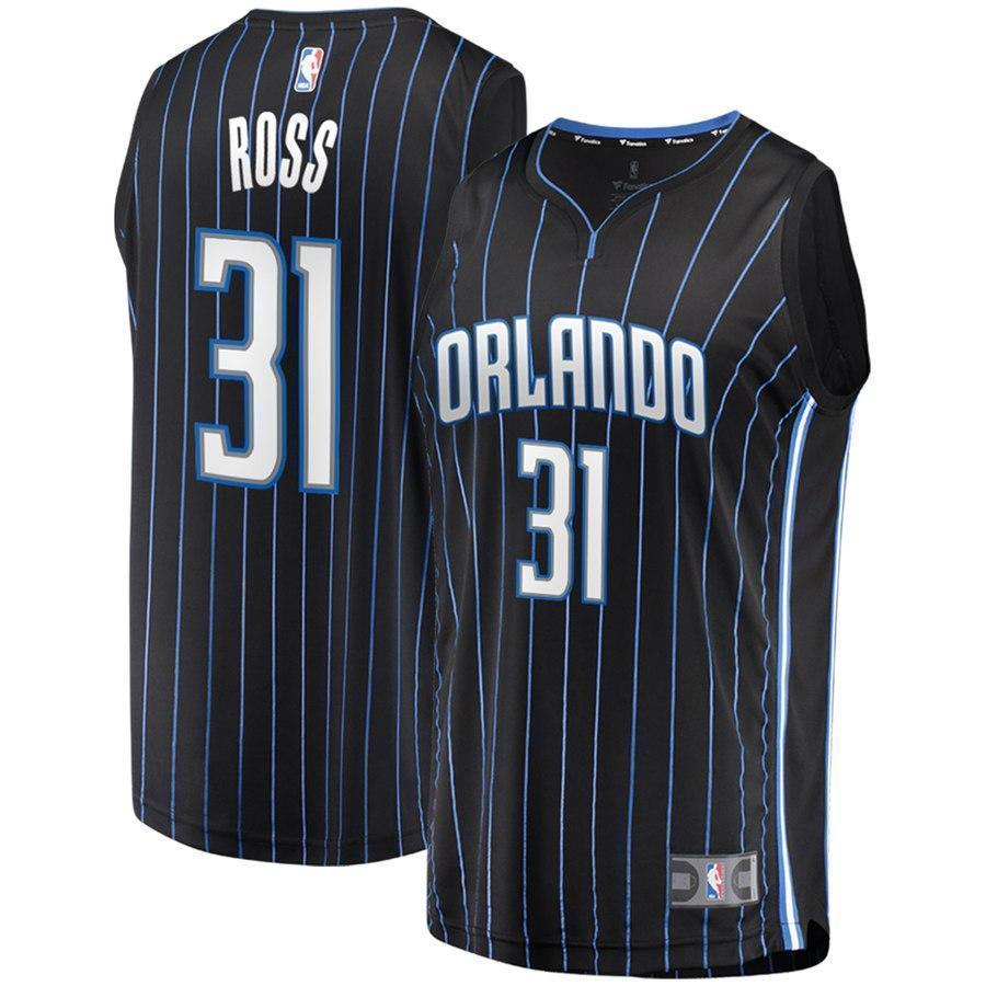 31-Terrence Ross Orlando Magic  Jersey - Statement Edition - Black