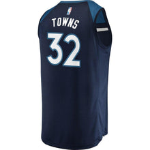 Load image into Gallery viewer, 32-Karl-Anthony Towns Minnesota Timberwolves  Jersey Navy - Icon Edition