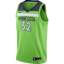 Load image into Gallery viewer, 32-Karl-Anthony Towns Minnesota Timberwolves Swingman Jersey - Statement Edition – Green