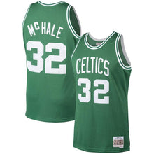 Load image into Gallery viewer, 32-Kevin McHale Boston Celtics  Hardwood Classics Swingman Jersey – Kelly Green