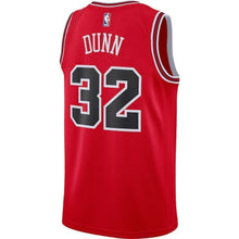 Load image into Gallery viewer, 32-Kris Dunn Chicago Bulls  Swingman Jersey - Icon Edition – Red