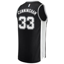 Load image into Gallery viewer, 33-Dante Cunningham San Antonio Spurs  Jersey - Icon Edition - Black