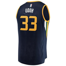 Load image into Gallery viewer, 33-Ekpe Udoh Utah Jazz  Player Jersey - Icon Edition – Navy