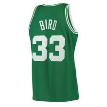 Load image into Gallery viewer, 33-Larry Bird Boston Celtics  Hardwood Classics Swingman Jersey - Kelly Green